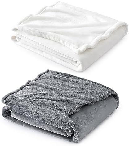 Bedsure Fleece Bed Blankets Queen Size Soft Lightweight Plush Fuzzy