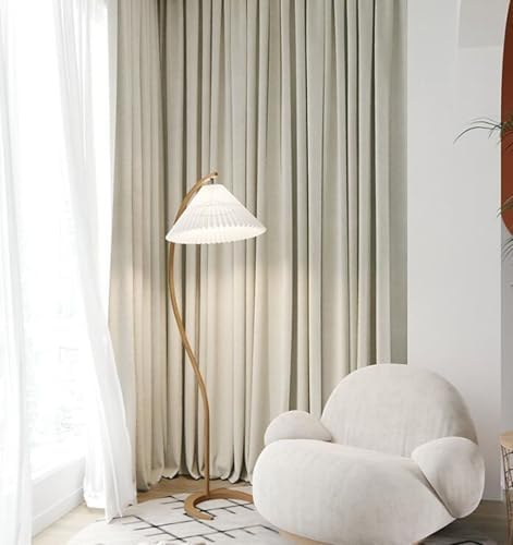 Beydodo Blackout Curtains 72 Inch Length, Windows Curtains Bedroom