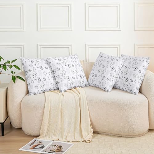 Erosebridal Vintage Printed Pillow Covers 22x22 Inch Set of 2 Bohemia
