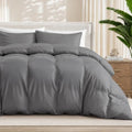 Bare Home 100% Rayon Made from Bamboo Duvet Cover Set