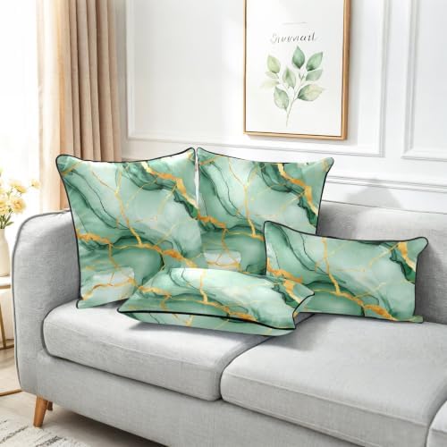 Pillow Covers Set of 2, 20x20 in, Modern Accent Cushion Covers