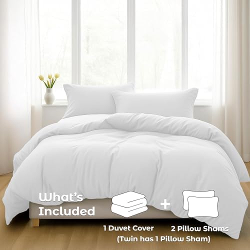 Pure Bedding California King Duvet Cover - Extra Soft Bedding Set
