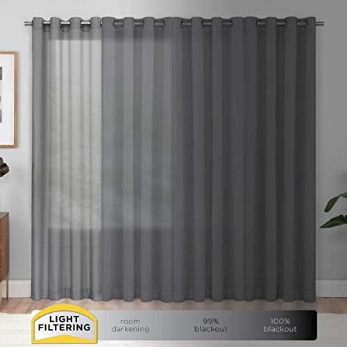 Eclipse Cadenza Microfiber Rod Pocket Panel Pair, Light Filtering