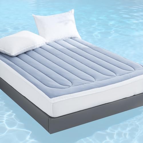 YOUR MOON Queen Size Cooling Mattress Topper, Cool Mattress Pad for