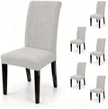 JIUZHEN Dining Chair Covers Velvet Chair Covers for Dining Room, Set