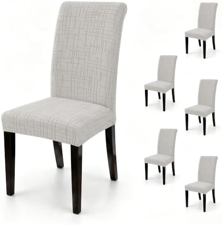 JIUZHEN Dining Chair Covers Velvet Chair Covers for Dining Room, Set