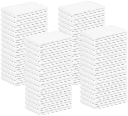Terry Bar Mop Towels (Value Pack of 60) Size 14"x17" (White)
