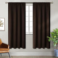 BGment Rod Pocket Blackout Curtains for Bedroom - Thermal Insulated