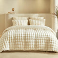 Tokokimo Faux Fur Comforter Set King Size, Ultra Soft Reversible