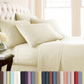 21 Inch Deep Pocket Full Size Bed Sheets Set Wrinkle Free Microfiber