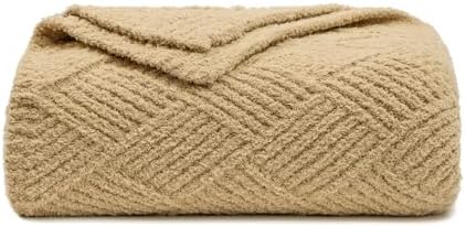 Minky Throw Blanket, Soft Plush Lightweight Cozy Touch
