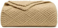 Minky Throw Blanket, Soft Plush Lightweight Cozy Touch