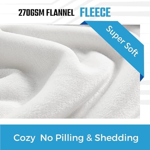 Neutral Abstract Blanket King Size, Beige Boho Fleece Throw Blanket