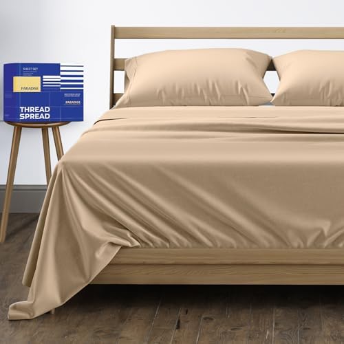 THREAD SPREAD California King Bed Sheets, Luxury 1000 Series Paradise