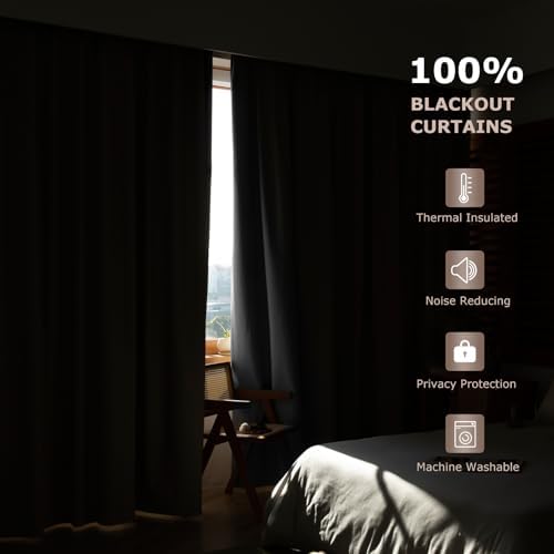 PASSENGER PIGEON Custom Blackout Curtains Pinch Pleat Darkening Drapes