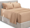 Hearth & Harbor Luxury Soft 6 Piece Bed Sheet Set Extra Deep Pocket