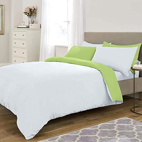 3-Piece Reversible Duvet Cover Set – 100% Egyptian Cotton Luxury
