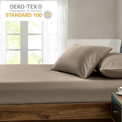 FreshCulture Queen Fitted Sheet - Hotel Quality, Ultra Soft &