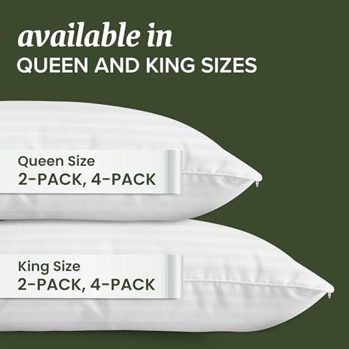 Beckham Hotel Collection Queen Size Pillow Protectors & Cotton