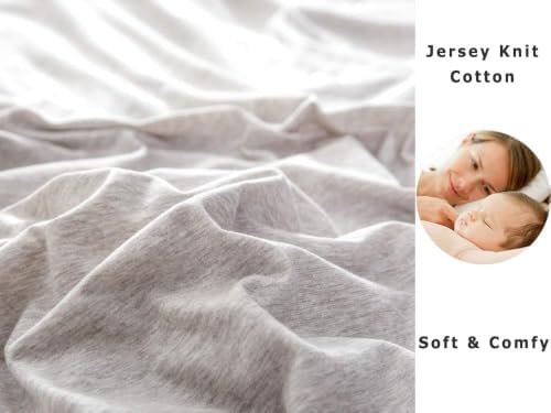 PURE ERA Jersey Fitted Sheet Only Heather Beige California King