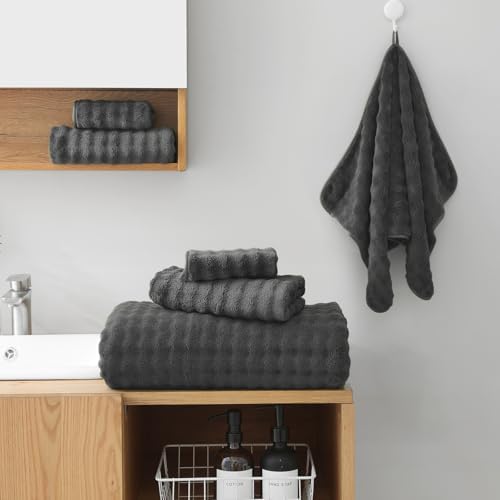 KBY Bath Towels Set 6 Piece 40x80 Inches,2 Extra Large Bath Sheets 2