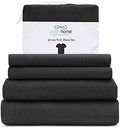 Posh Home King Size Jersey Knit Sheet Set, 4-Piece - Soft & Breathable
