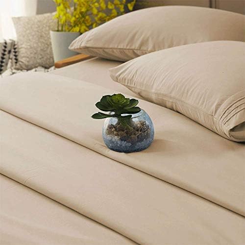 SONORO KATE Bed Sheet Set Super Soft Microfiber Sheets,4PC,Queen Size
