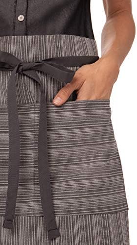 Chef Works Unisex Brooklyn Half Bistro Apron