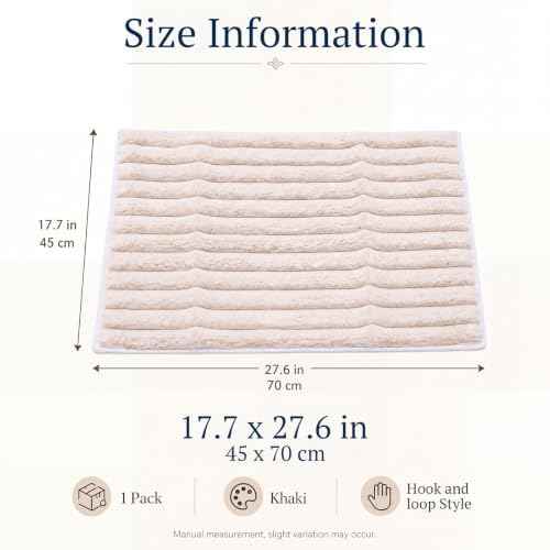 Irenare Non-Slip Recliner Headrest Protector, 17 x 27 inch
