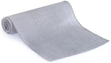 MDS® Pack of 10 Natural Burlap Table Runner, 12 x 108 Inch, Jute