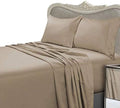 Luxurious Taupe Solid/Plain, Full Size, 300 Thread Count 100% Egyptian