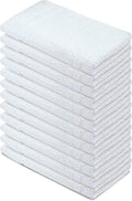 Basic Hand Towels 16x26 Inches – Pack of 12 – White Color – Soft and