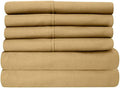 Sweet Home Collection 6 Piece 1500 Thread Count Brushed Microfiber
