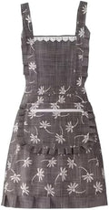 Stylish Women's Apron-Soft Cotton-Linen Cute Kitchen Apron with