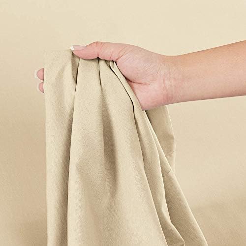 1 Pcs Fitted Sheet 600 Thread Count 100% Natural Quality Cotton Twin