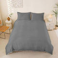 Castle Fairy Neutral Muted Shade 3 Pcs Boys Girls Duvet Cover Set King