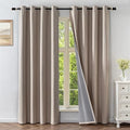 Blackout Curtains for Living Room, 100% Blackout Curtains 72 Inch