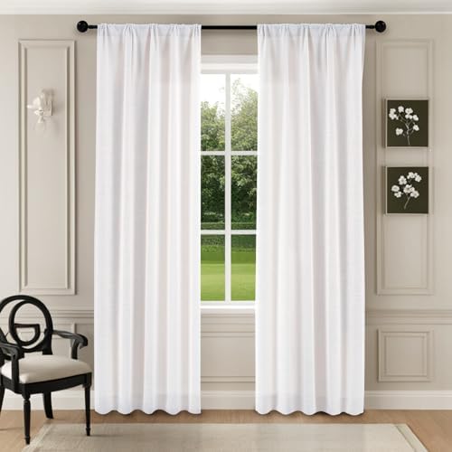 LUSTROWIN Blackout Curtains for Bedroom & Living Room - Thermal