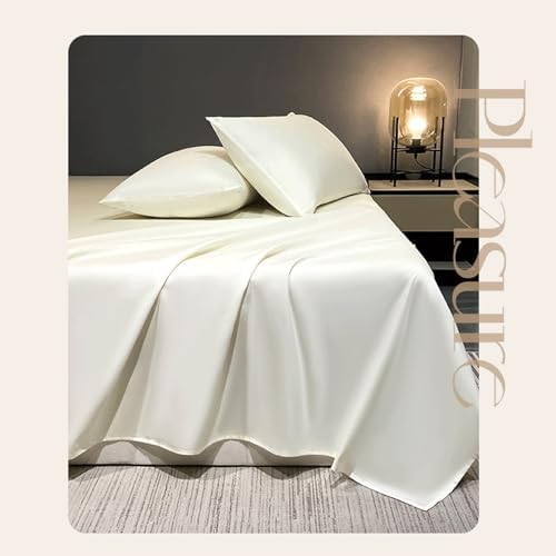 Flat Sheet Only Twin Full Queen King 100% Pure Cotton Top Sheet Hotel