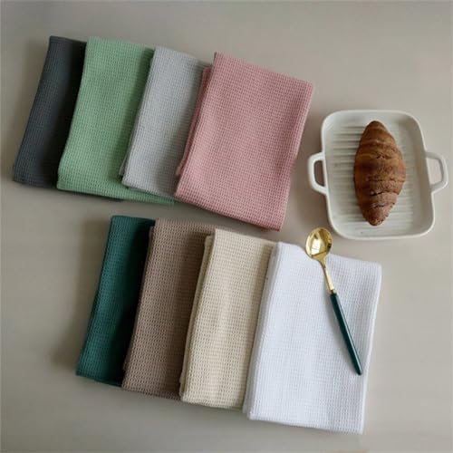 Cloth Dinner Napkins 4 Pieces Waffle Weave Cotton Kitchen