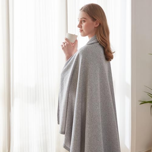 COOVA Lightweight Knit King Blanket for Bed, Decorative Blanket, Soft