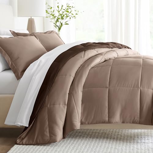 Linen Market Reversible Twin Comforter Set (2 Piece) - Bring Luxury