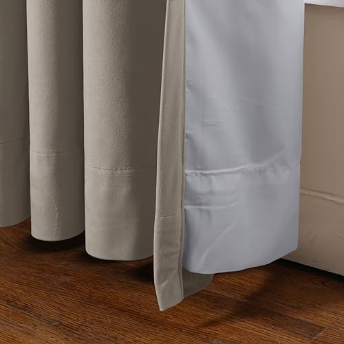 Drapifytex 84 Inches Long by 58 Inches Wide Solid Color Thermal