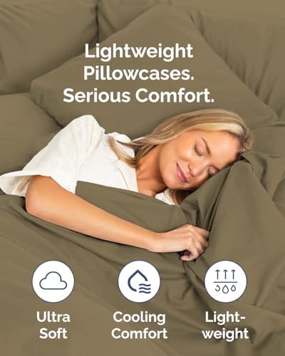 King Standard Pillow Cases Set of 8 - Ultra Soft Pillowcase Covers