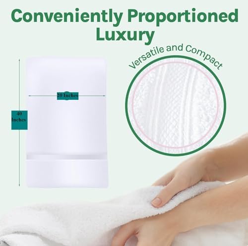 Towels N More 60 Pk 20X40 Gym Hair Dry Salon Lightweight Small Bath