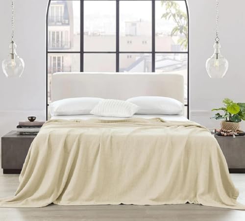 Royal Tradition 100% Cotton 2-Ply Sheet Blanket