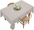Warm Gray Tablecloths 60" x 120”, Modern Minimalist Solid Color