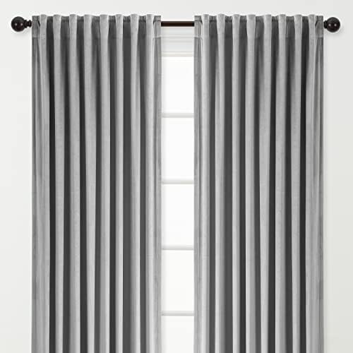 Chanasya Premium Solid Velvet Curtains - Classy and Solid Drapes for