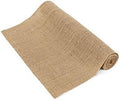 10 Pack Burlap Table Runner, 100% Jute Vintage 12X108 Inches Table
