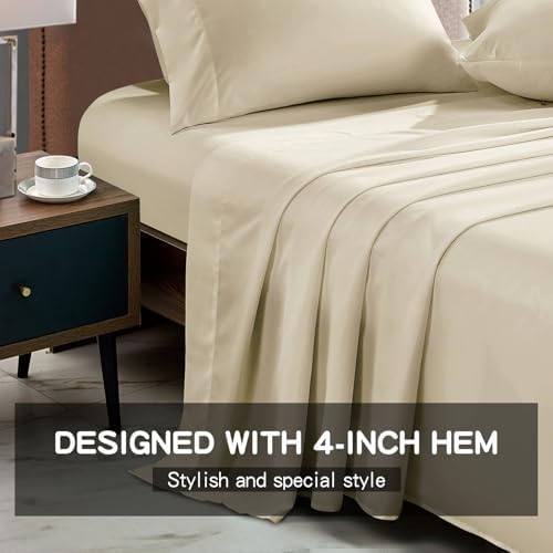 FreshCulture Queen Flat Sheet - Hotel Quality Queen Flat Sheet Only